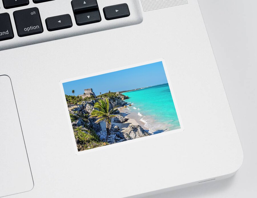 Sand Sticker featuring the photograph Tulum by Pelo Blanco Photo