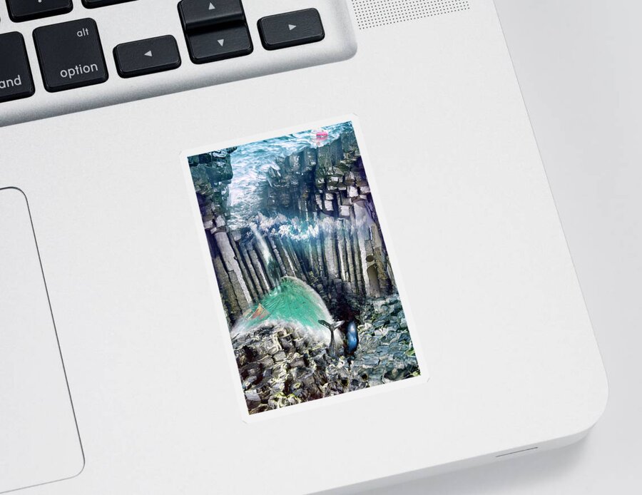 Water Sticker featuring the photograph Untitled_ko by Paul Vitko