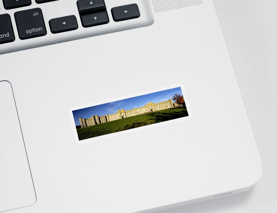 Vmi Sticker featuring the photograph Virginia Military Institute by Norma Brandsberg
