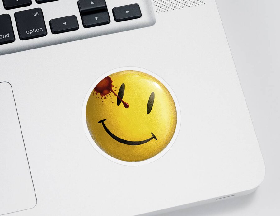 Watchmen Smiley Sticker by Natalia Namaga - Pixels