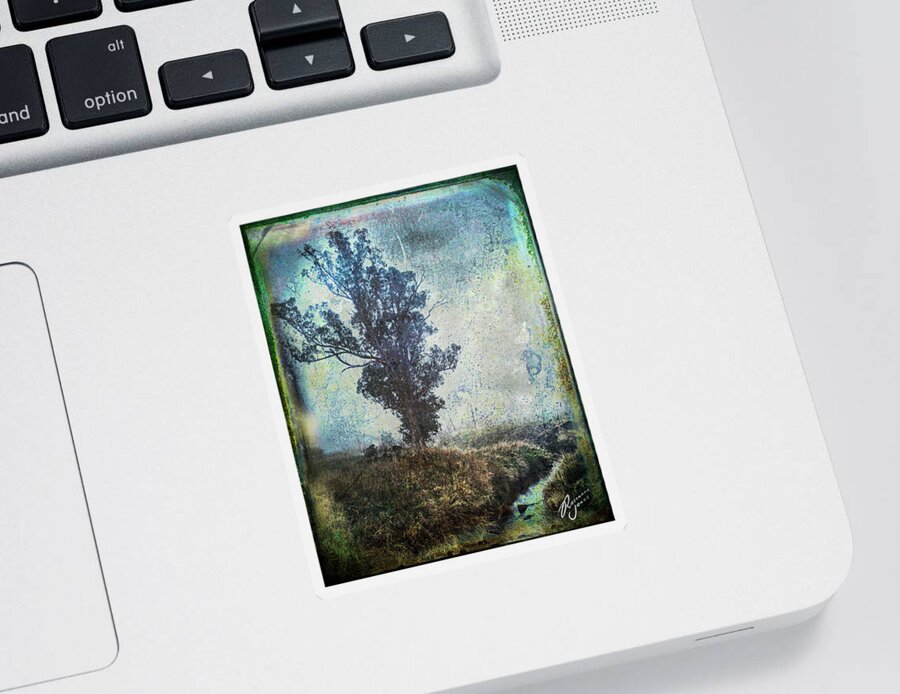 Tree Sticker featuring the photograph Yesteryear 1 by Roseanne Jones