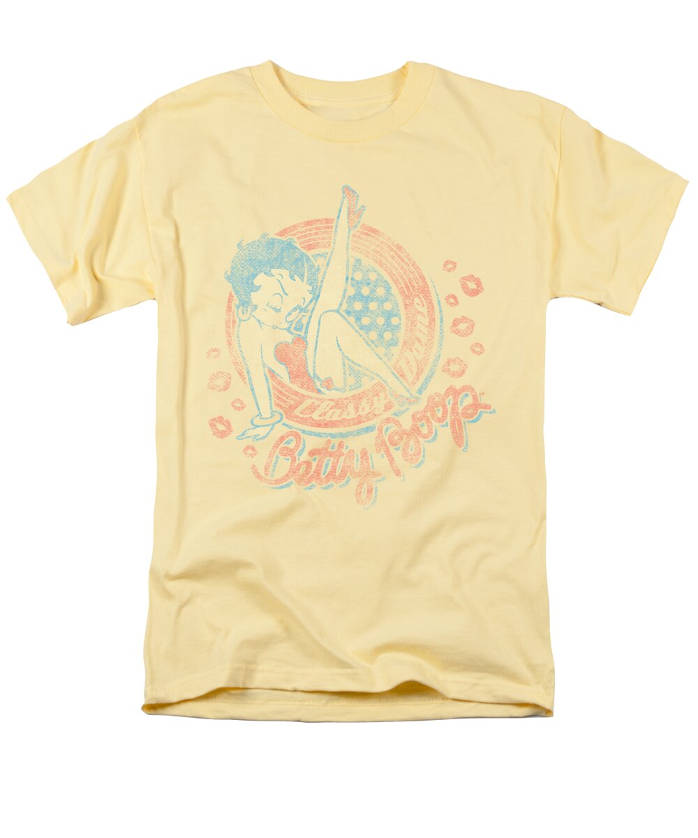 Betty Boop Men's T-Shirt (Regular Fit) featuring the digital art Boop - Classy Dame by Brand A