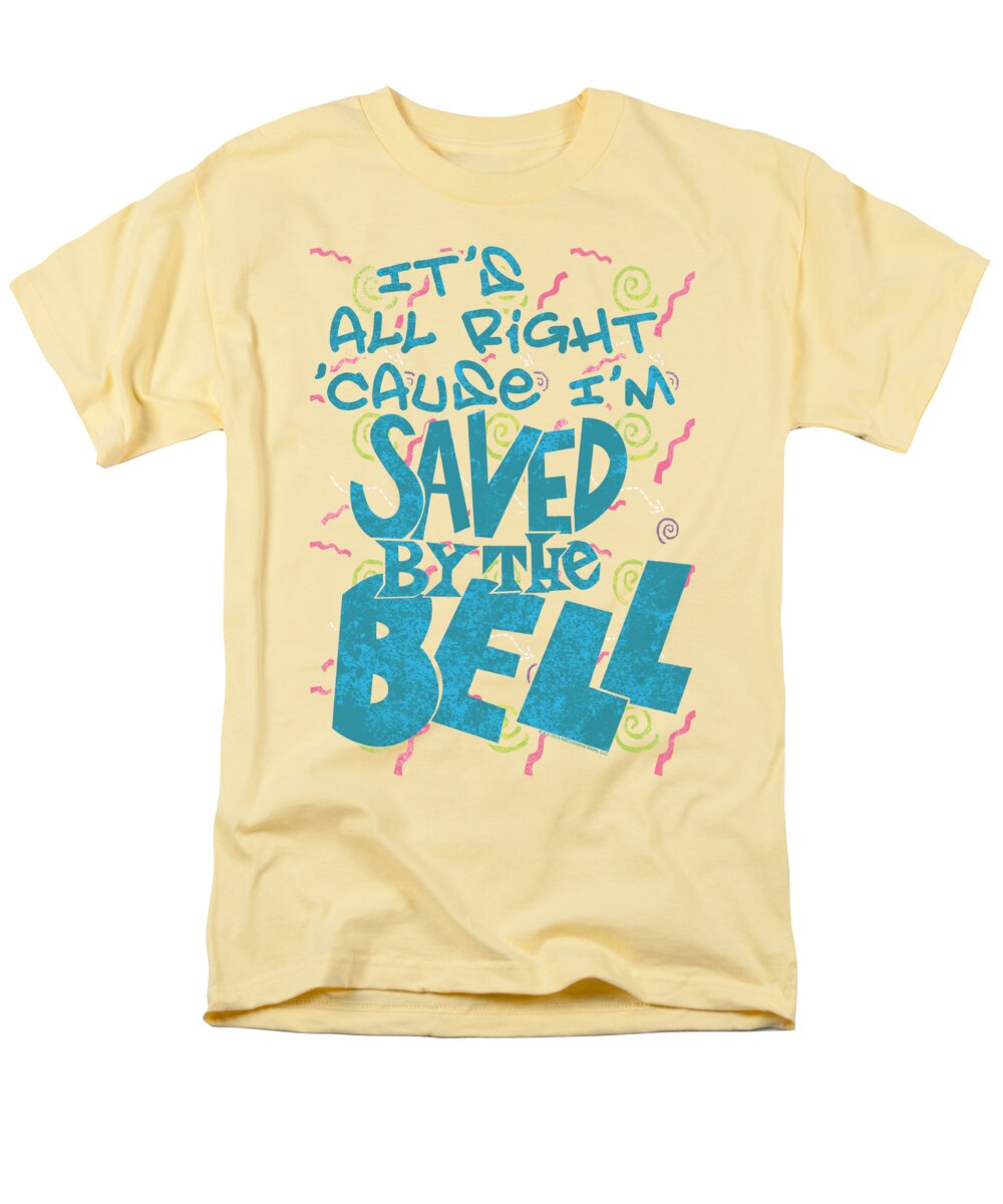 Saved By The Bell Men's T-Shirt (Regular Fit) featuring the digital art Saved By The Bell - Saved by Brand A