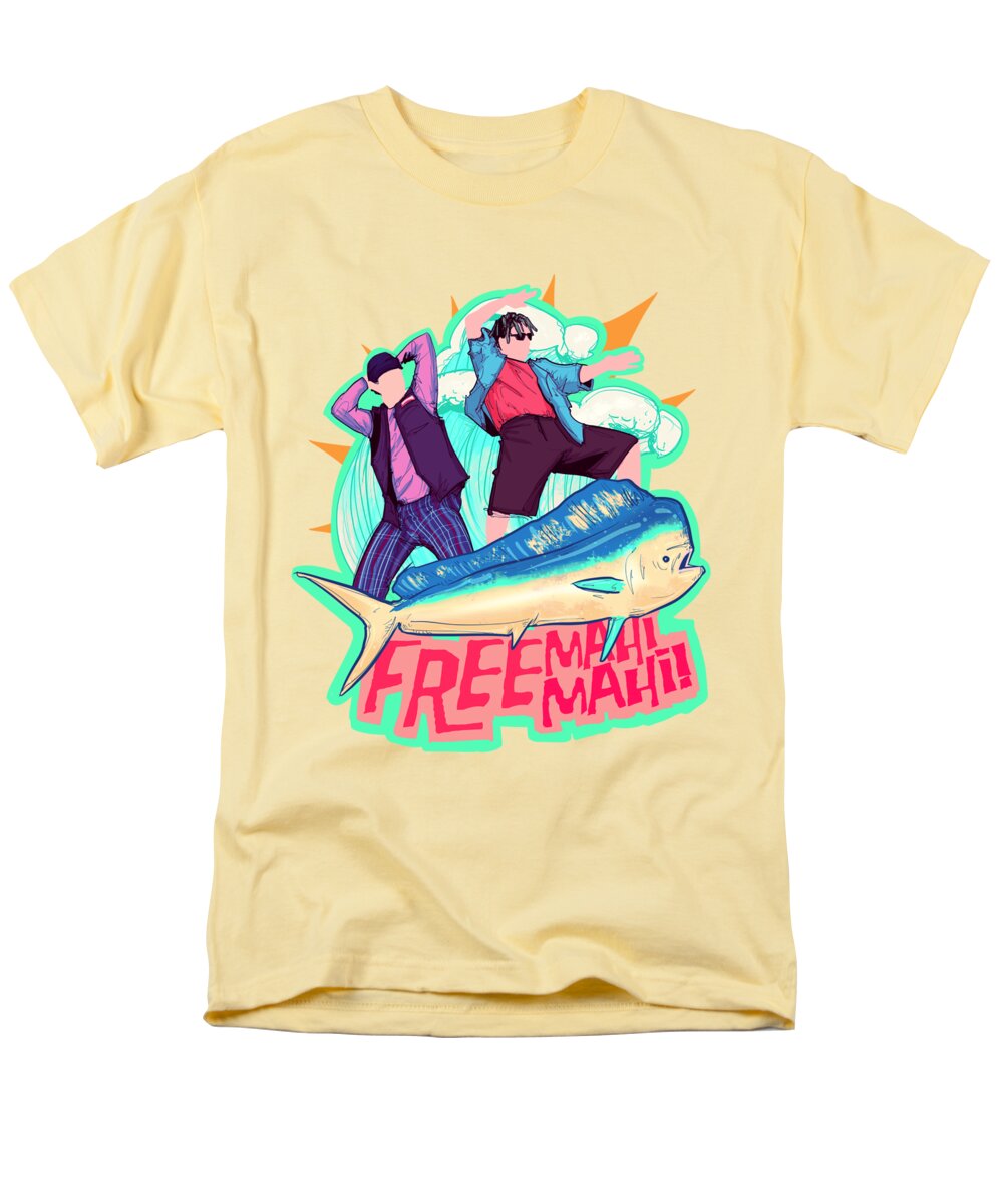 Free Mahi Mahi Men's T-Shirt (Regular Fit)