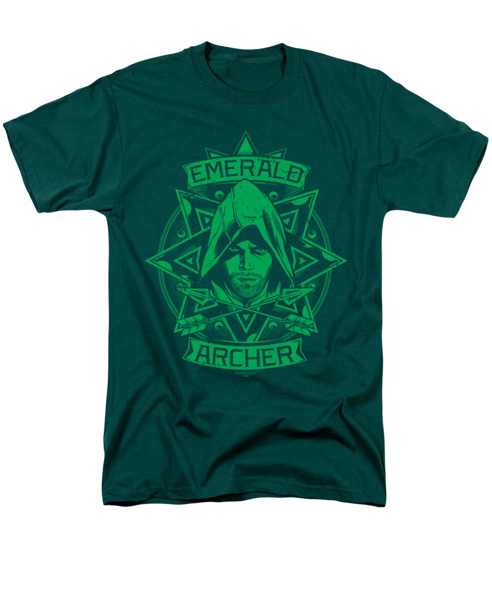  Men's T-Shirt (Regular Fit) featuring the digital art Arrow - Archer Illustration by Brand A