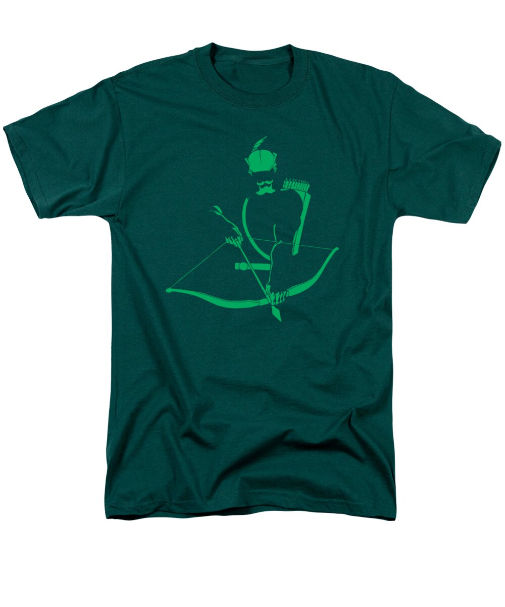 Men's T-Shirt (Regular Fit) featuring the digital art Dc - Arrow Min by Brand A