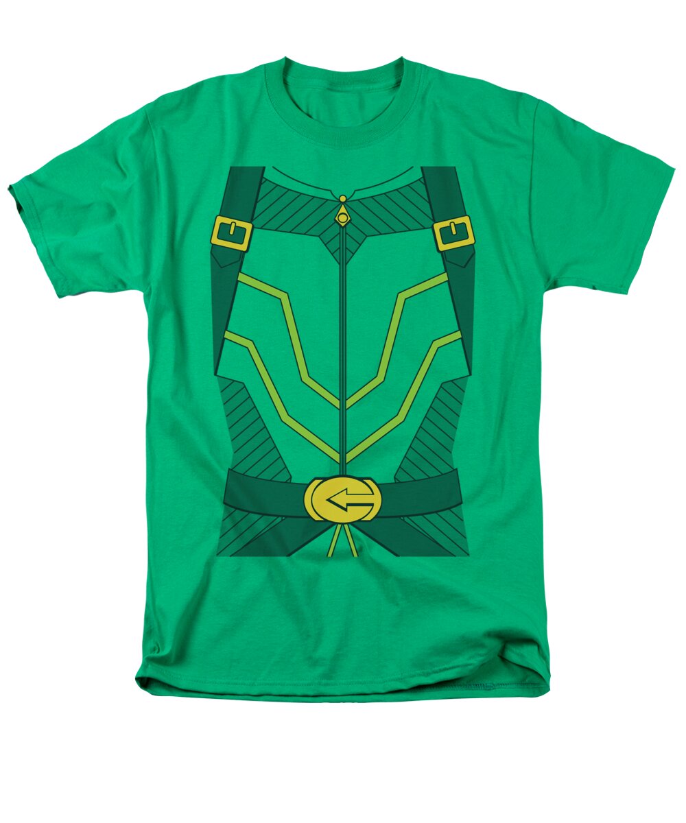 Justice League Of America Men's T-Shirt (Regular Fit) featuring the digital art Jla - Arrow Costume by Brand A