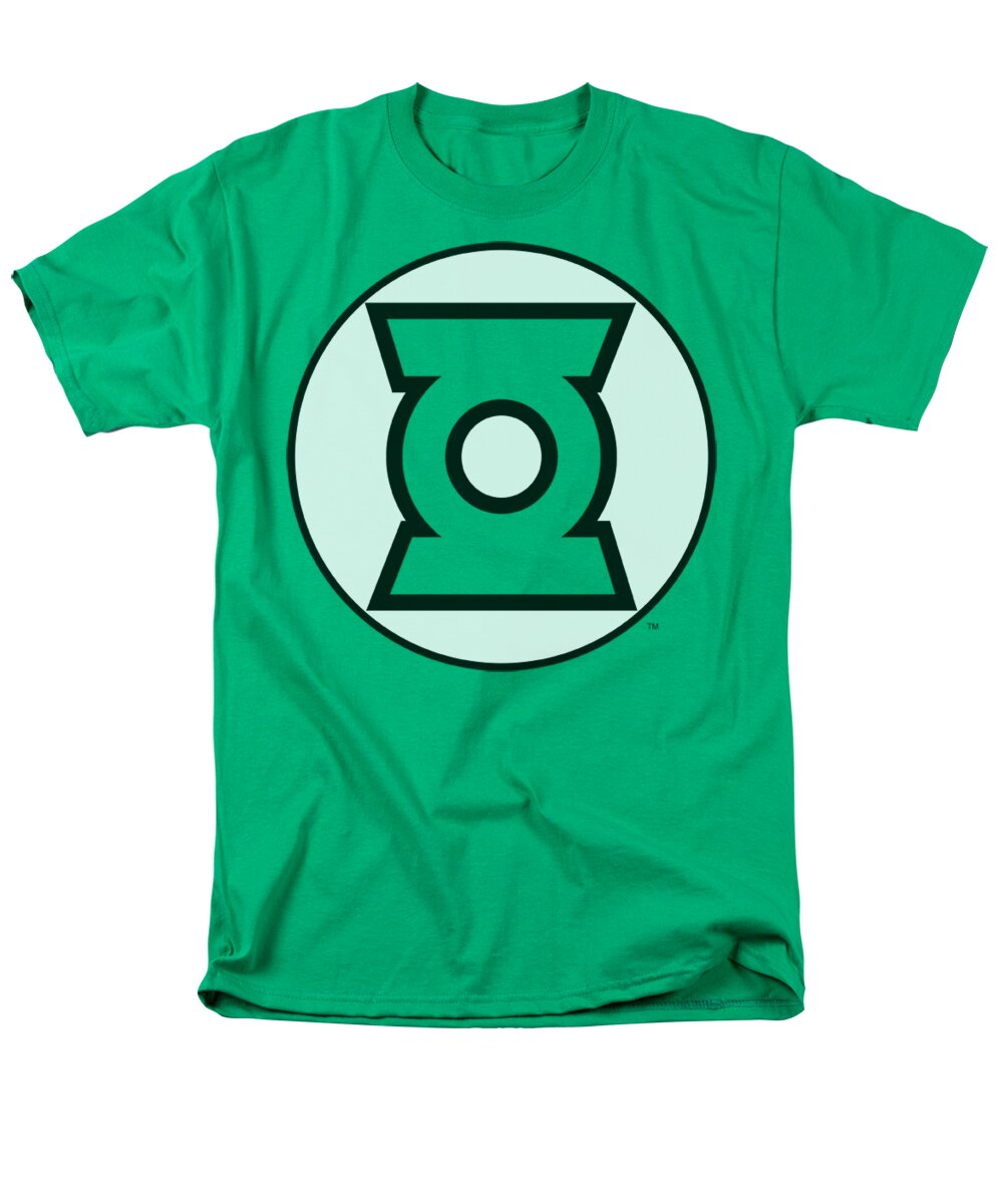 Justice League Of America Men's T-Shirt (Regular Fit) featuring the digital art Jla - Green Lantern Logo by Brand A