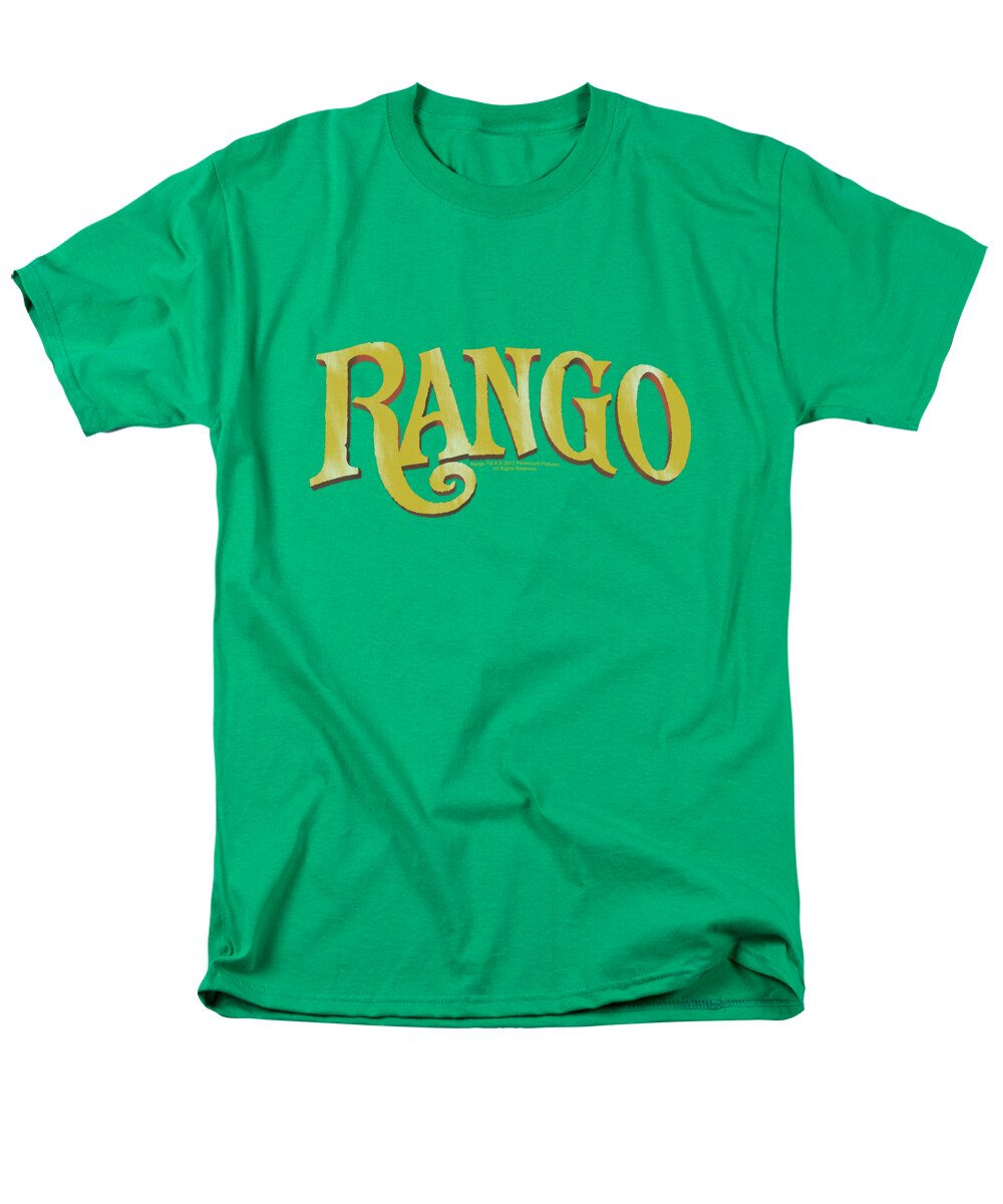 Rango Men's T-Shirt (Regular Fit) featuring the digital art Rango - Logo by Brand A