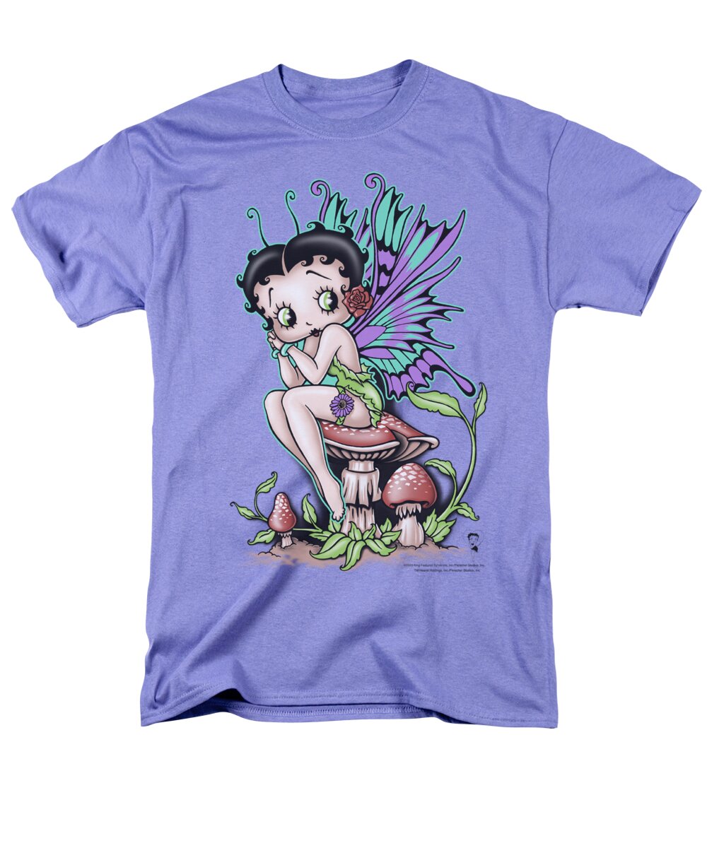 Betty Boop Men's T-Shirt (Regular Fit) featuring the digital art Boop - Fairy by Brand A