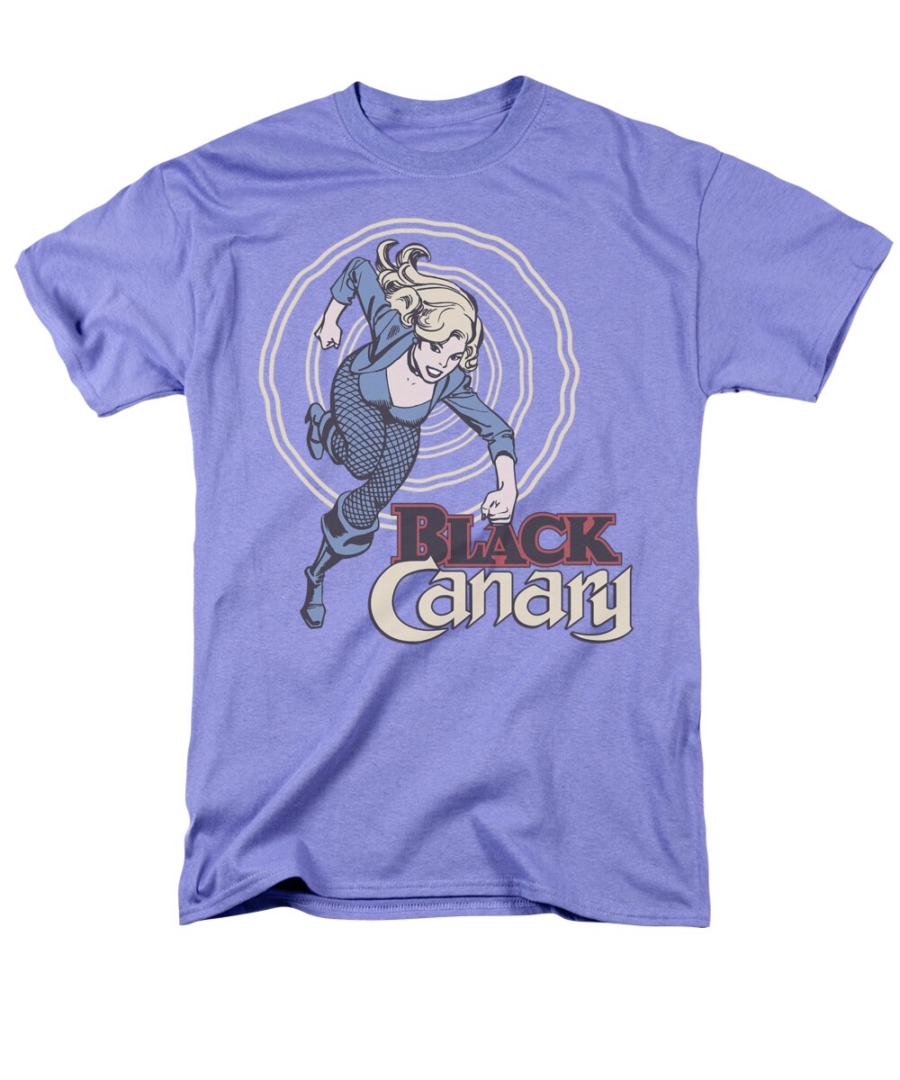 Black Canary Men's T-Shirt (Regular Fit) featuring the digital art Dc - Black Canary by Brand A