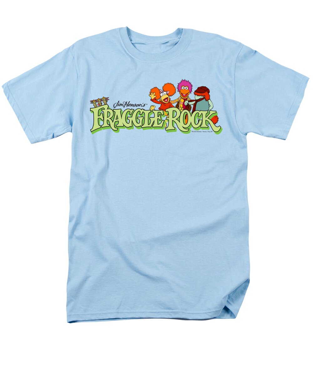  Men's T-Shirt (Regular Fit) featuring the digital art Fraggle Rock - Leaf Logo by Brand A