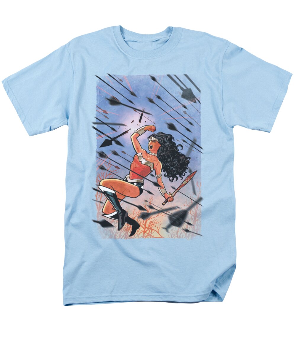 Justice League Of America Men's T-Shirt (Regular Fit) featuring the digital art Jla - Wonder Woman #1 by Brand A