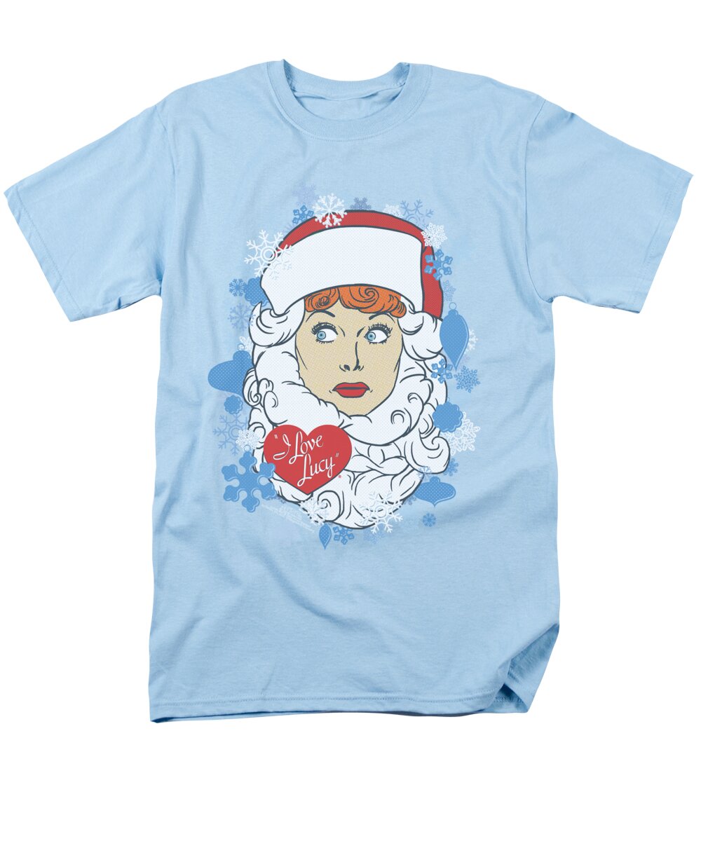 I Love Lucy Men's T-Shirt (Regular Fit) featuring the digital art Lucy - Beard Flakes by Brand A