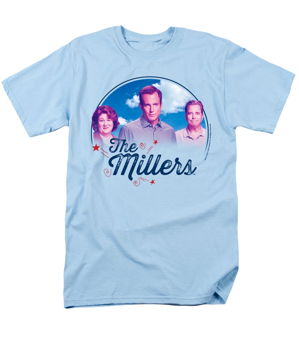  Men's T-Shirt (Regular Fit) featuring the digital art Millers - Cast by Brand A