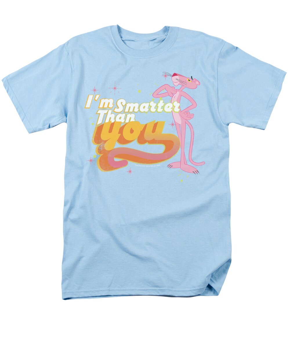  Men's T-Shirt (Regular Fit) featuring the digital art Pink Panther - Smart Cat by Brand A