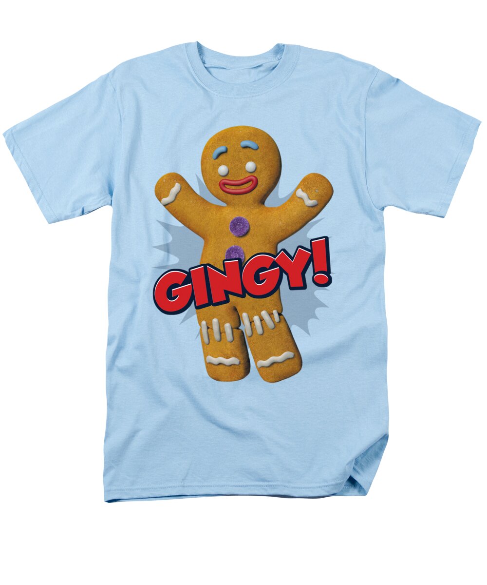  Men's T-Shirt (Regular Fit) featuring the digital art Shrek - Gingy by Brand A