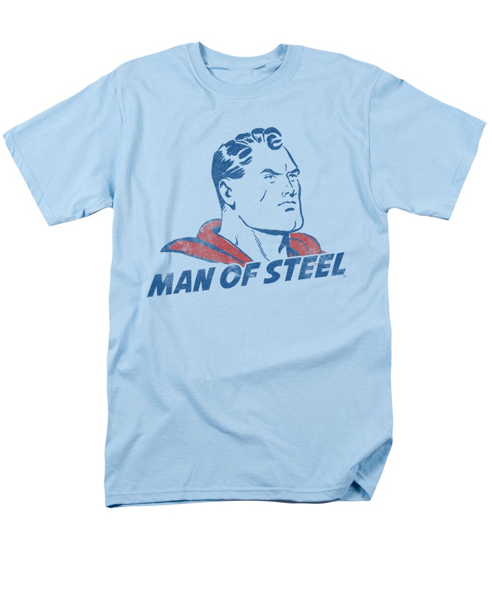 Superman Men's T-Shirt (Regular Fit) featuring the digital art Superman - The Man by Brand A