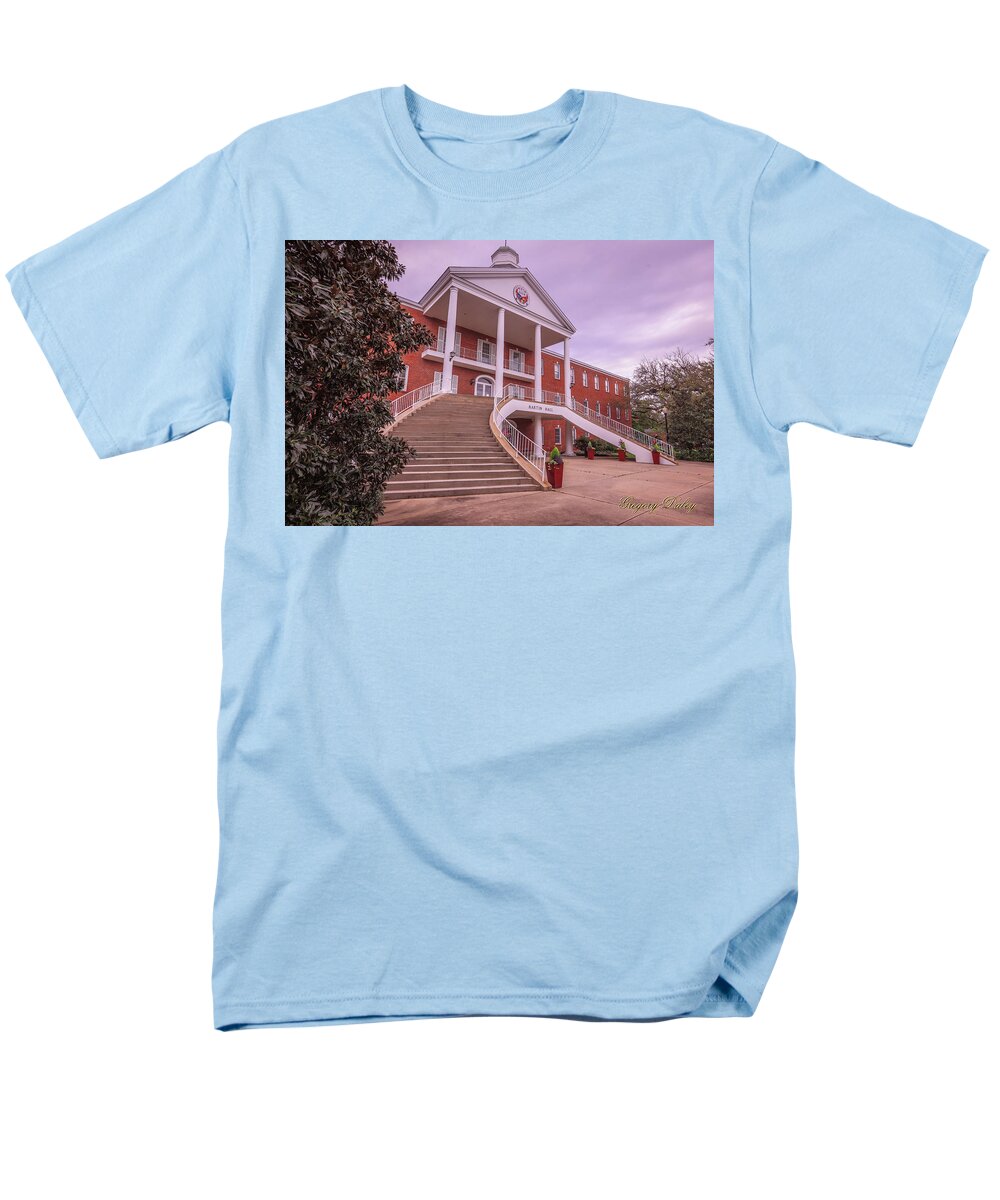Ul Men's T-Shirt (Regular Fit) featuring the photograph Martin Hall 5 by Gregory Daley MPSA