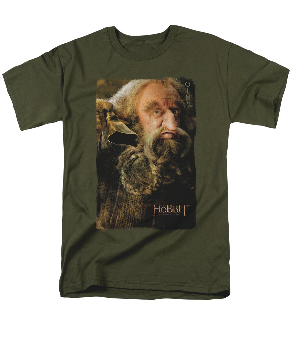 The Hobbit Men's T-Shirt (Regular Fit) featuring the digital art The Hobbit - Oin by Brand A