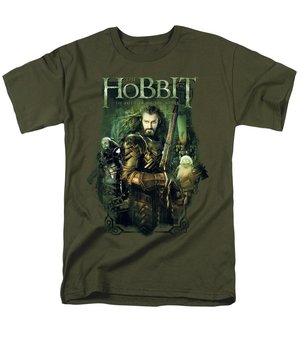  Men's T-Shirt (Regular Fit) featuring the digital art Hobbit - Thorin And Company by Brand A