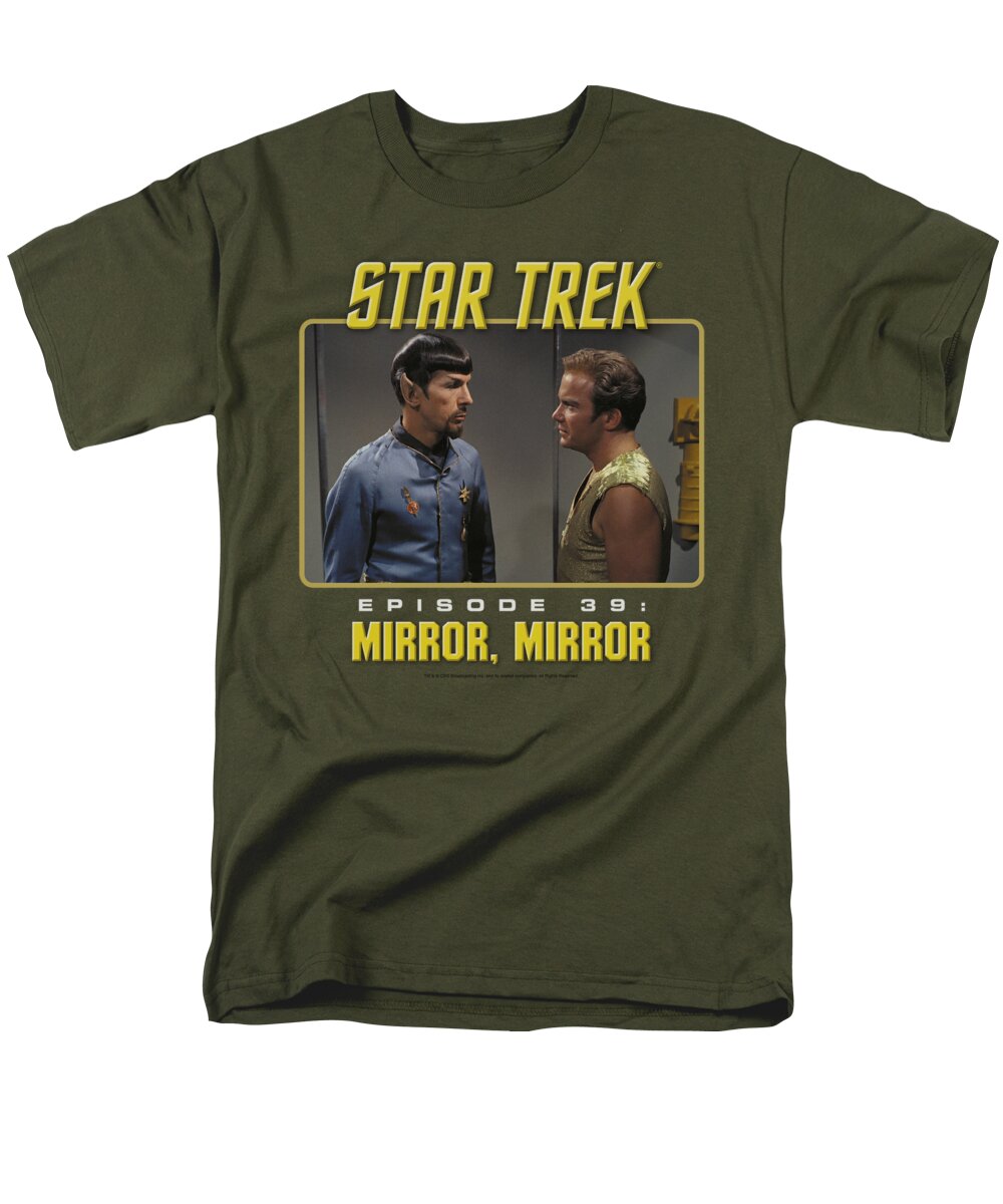 Star Trek Men's T-Shirt (Regular Fit) featuring the digital art St Original - Mirror Mirror by Brand A