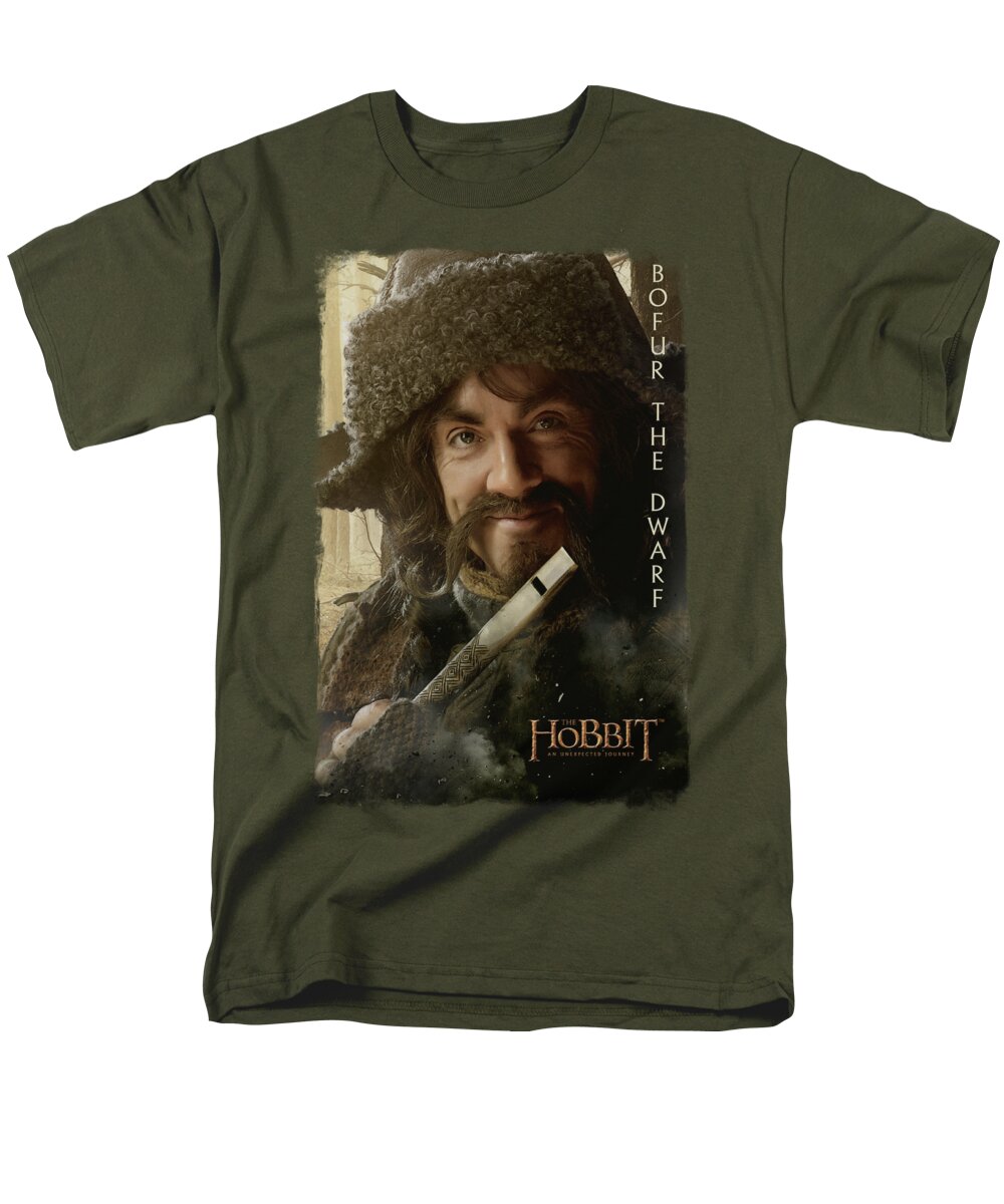 The Hobbit Men's T-Shirt (Regular Fit) featuring the digital art The Hobbit - Bofur by Brand A
