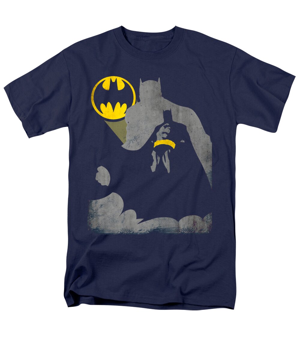  Men's T-Shirt (Regular Fit) featuring the digital art Batman - Bat Knockout by Brand A