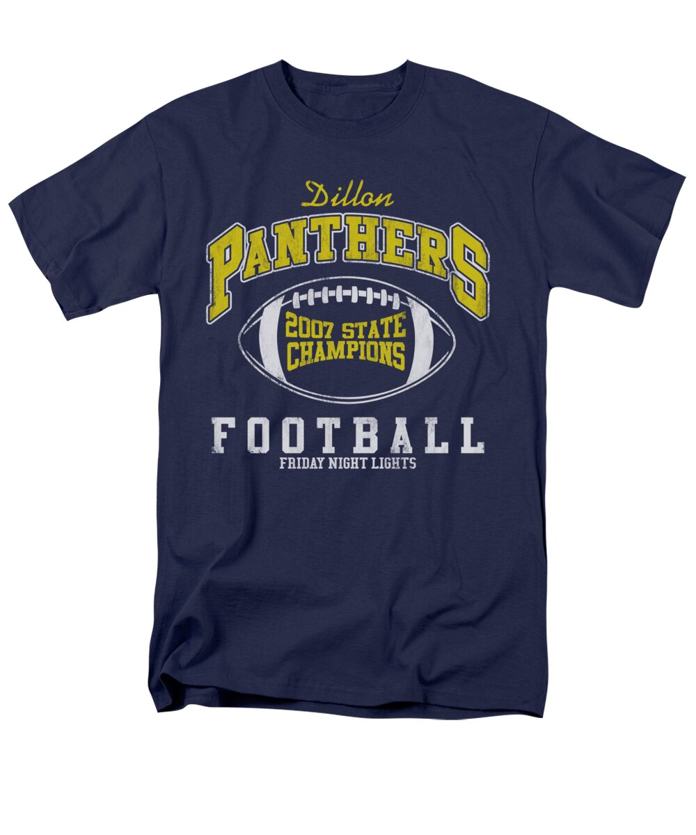Friday Night Lights Men's T-Shirt (Regular Fit) featuring the digital art Friday Night Lights - State Champs by Brand A