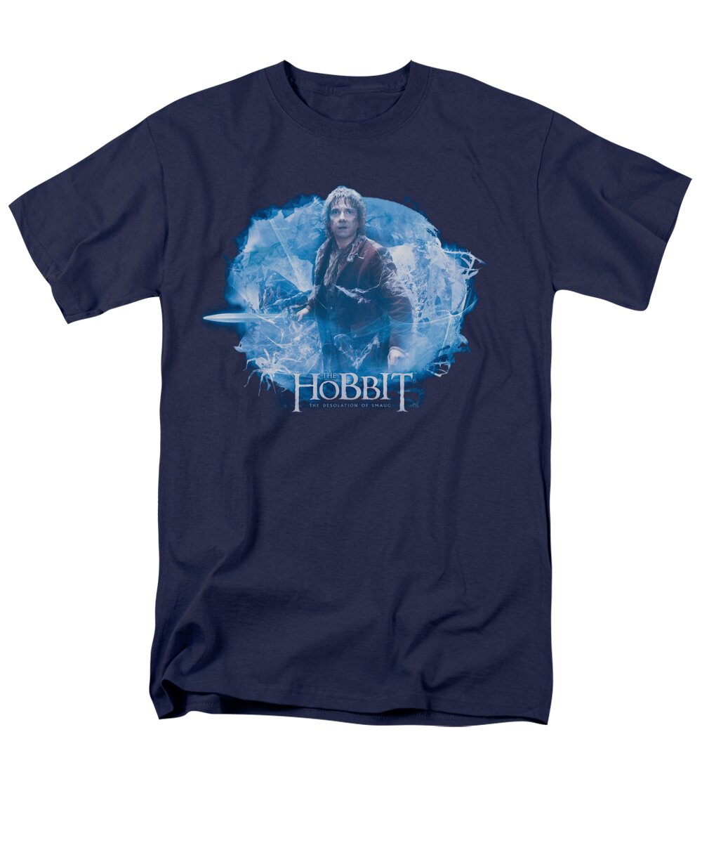 The Hobbit Men's T-Shirt (Regular Fit) featuring the digital art Hobbit - Tangled Web by Brand A