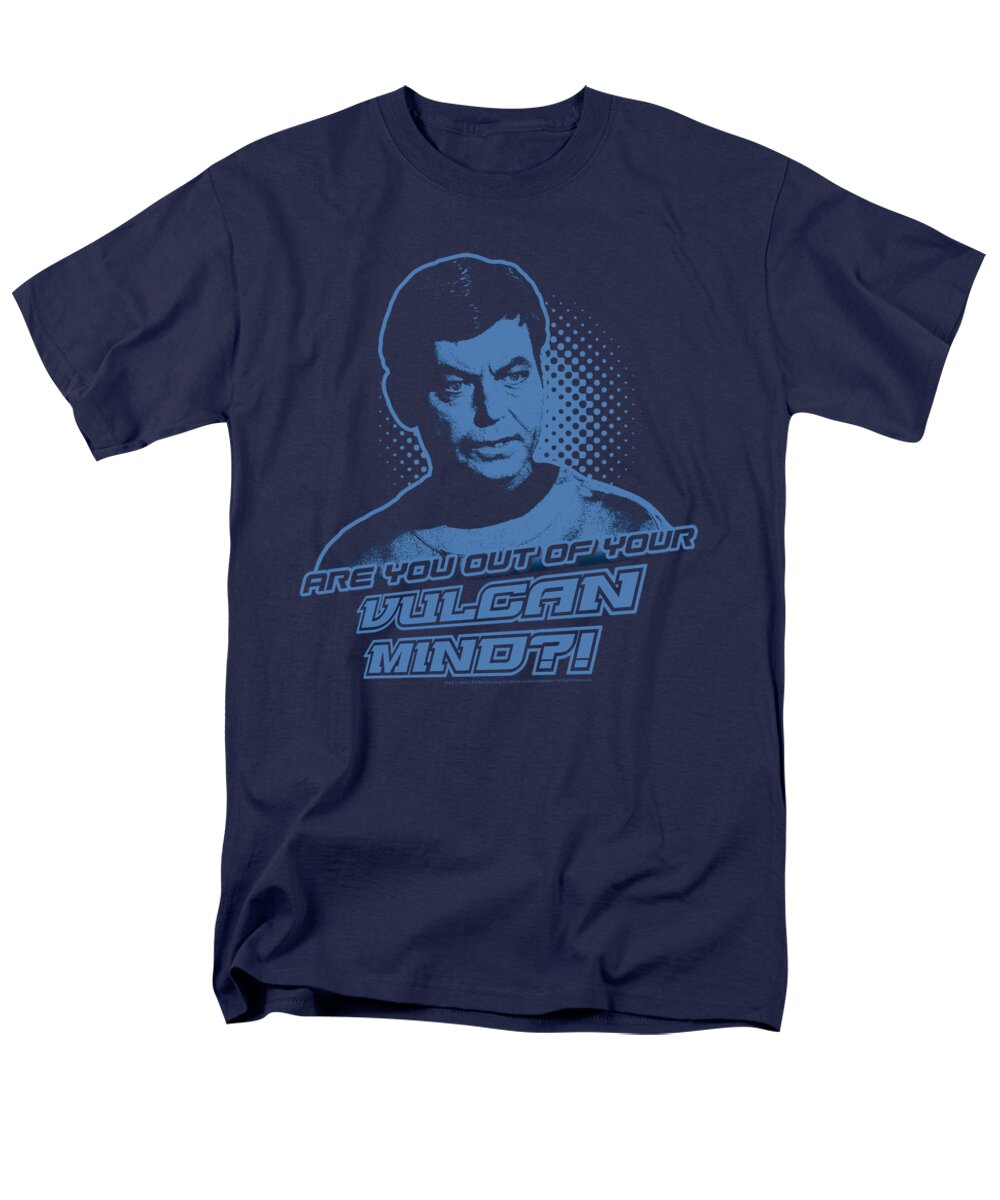 Star Trek Men's T-Shirt (Regular Fit) featuring the digital art St Original - Vulcan Mind by Brand A