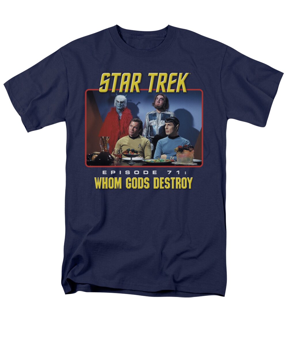 Star Trek Men's T-Shirt (Regular Fit) featuring the digital art Star Trek - Episode 71 by Brand A