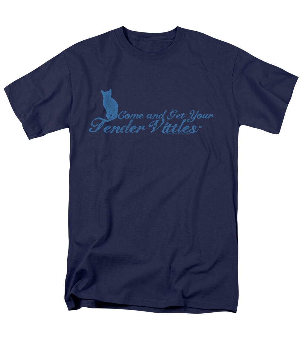 Tender Vittles Men's T-Shirt (Regular Fit) featuring the digital art Tender Vittles - Come And Get Em by Brand A