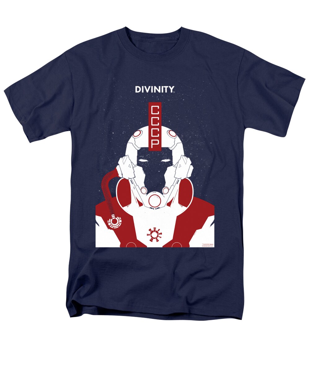  Men's T-Shirt (Regular Fit) featuring the digital art Valiant - Divinity Helmet by Brand A