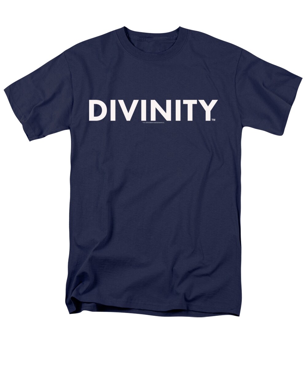  Men's T-Shirt (Regular Fit) featuring the digital art Valiant - Divinity Logo by Brand A