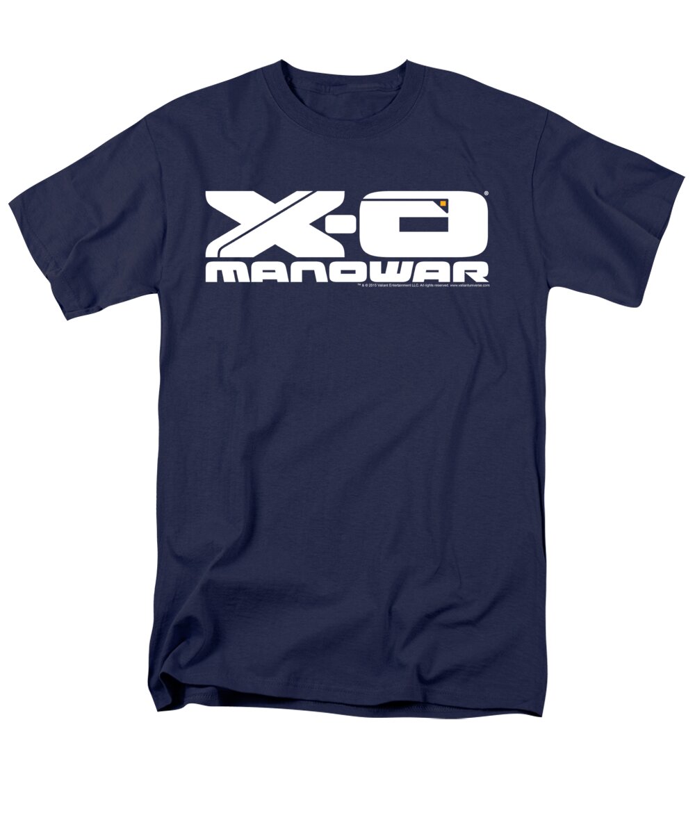  Men's T-Shirt (Regular Fit) featuring the digital art Xo Manowar - Logo by Brand A