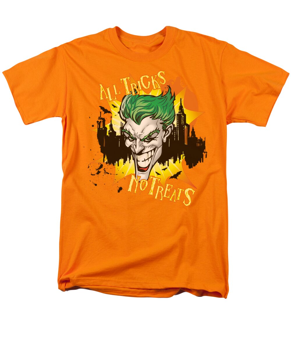 Batman Men's T-Shirt (Regular Fit) featuring the digital art Batman - All Tricks No Treats by Brand A