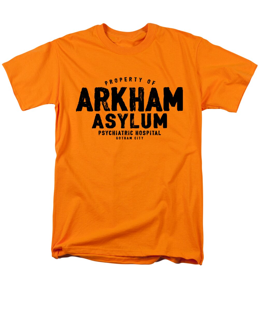  Men's T-Shirt (Regular Fit) featuring the digital art Batman - Arkham Asylum by Brand A