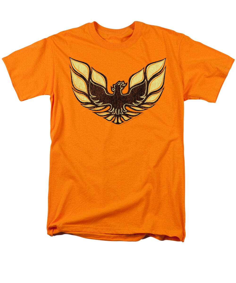  Men's T-Shirt (Regular Fit) featuring the digital art Pontiac - Ross 1975 Bird by Brand A