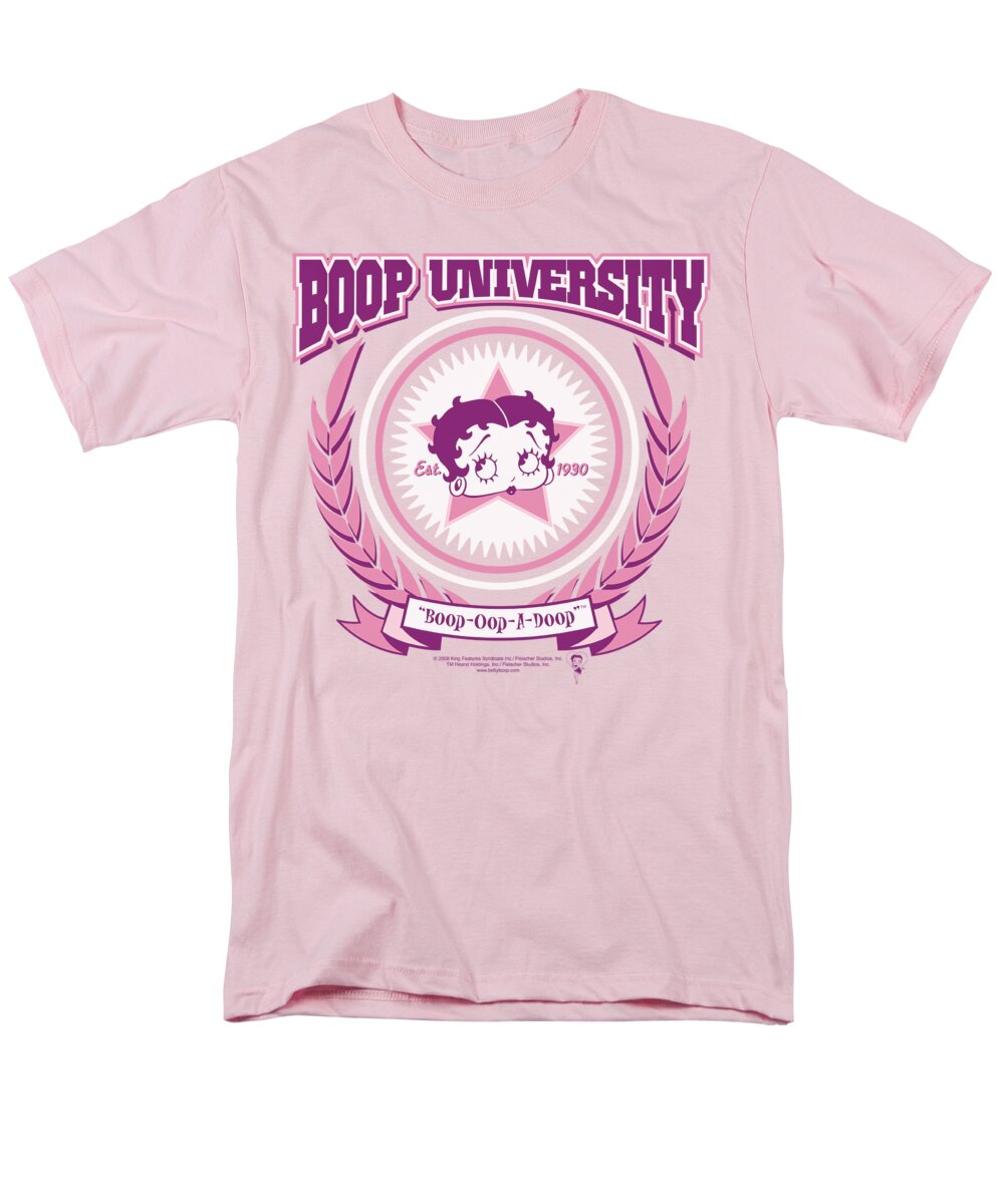 Betty Boop Men's T-Shirt (Regular Fit) featuring the digital art Boop - Boop University by Brand A