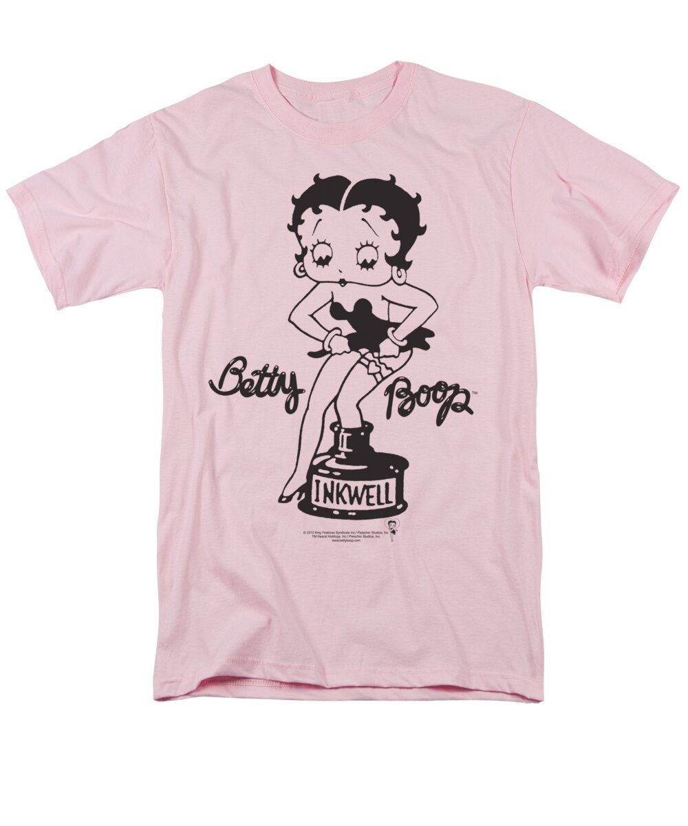 Betty Boop Men's T-Shirt (Regular Fit) featuring the digital art Boop - Inkwell by Brand A