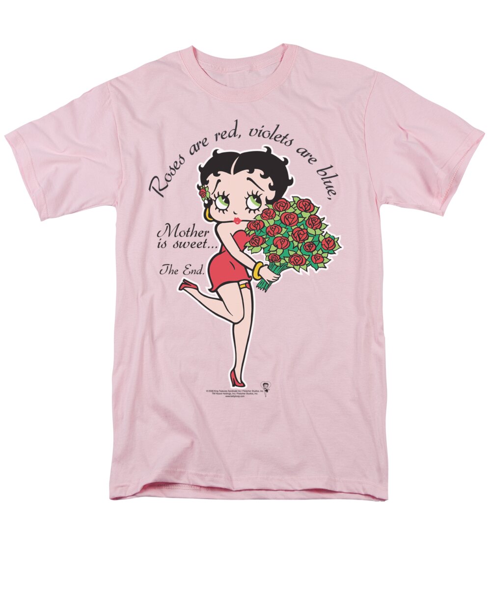 Betty Boop Men's T-Shirt (Regular Fit) featuring the digital art Boop - Mother Is Sweet by Brand A
