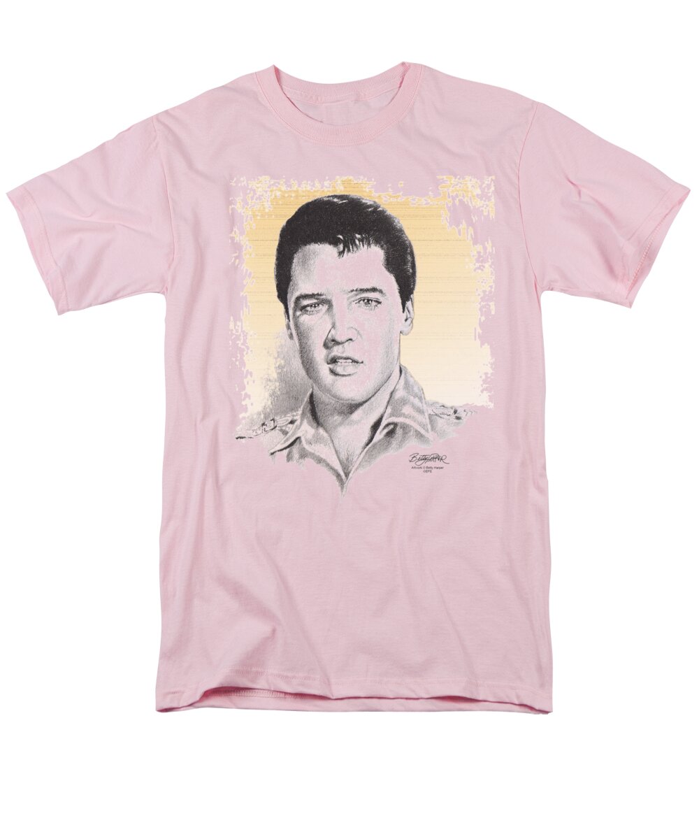  Men's T-Shirt (Regular Fit) featuring the digital art Elvis - Matinee Idol by Brand A