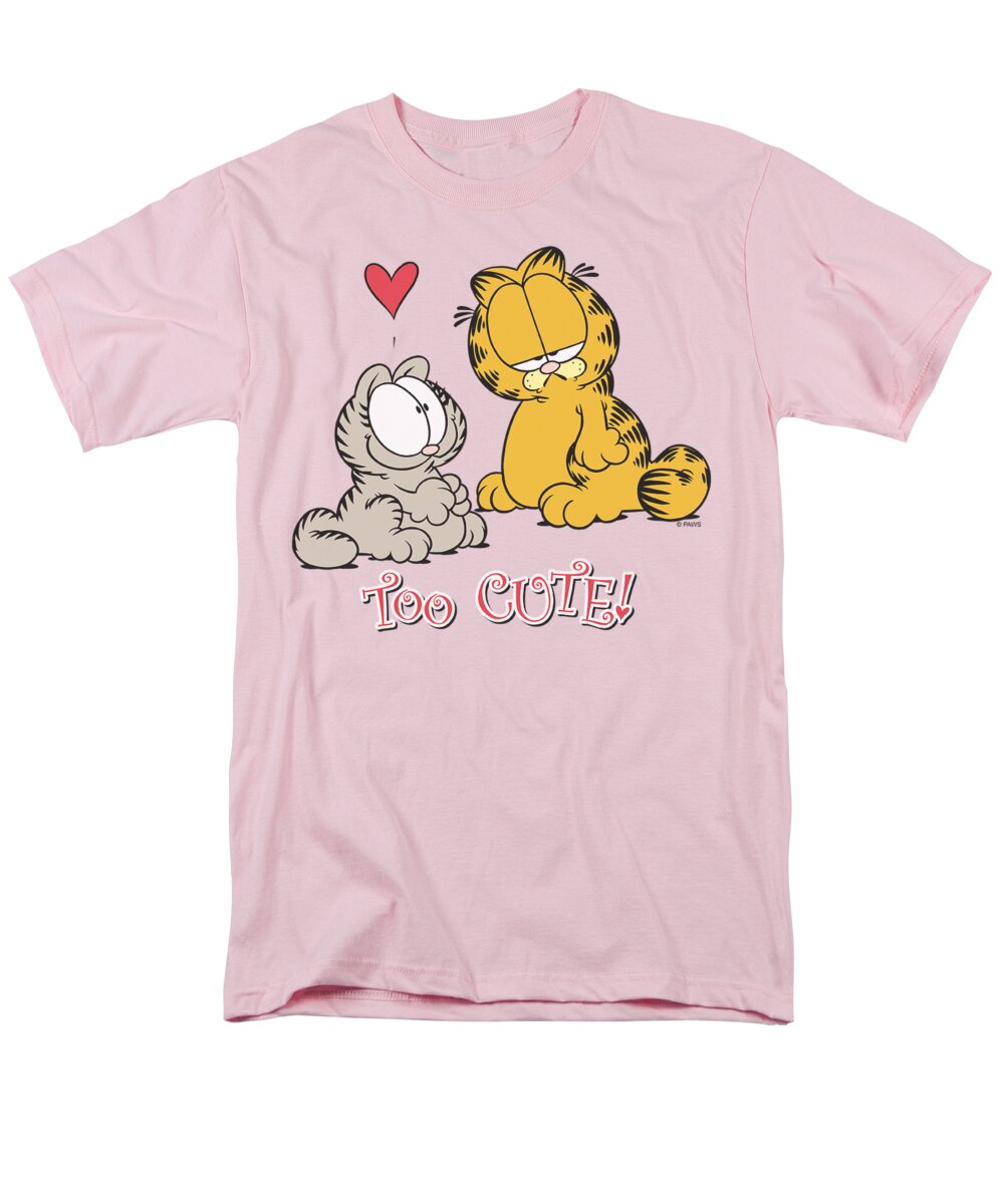  Men's T-Shirt (Regular Fit) featuring the digital art Garfield - Too Cute by Brand A