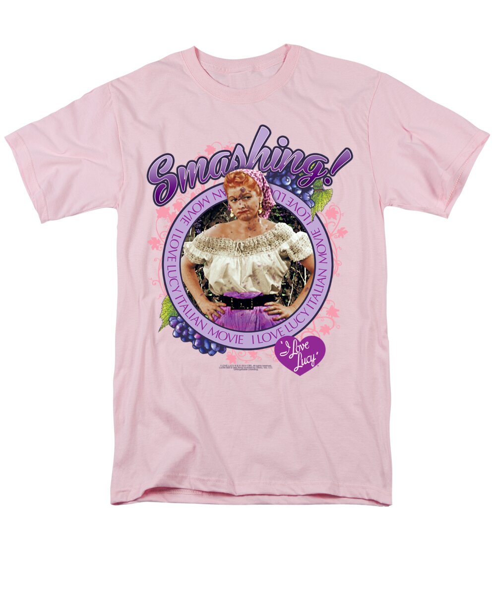  Men's T-Shirt (Regular Fit) featuring the digital art I Love Lucy - Smashing by Brand A