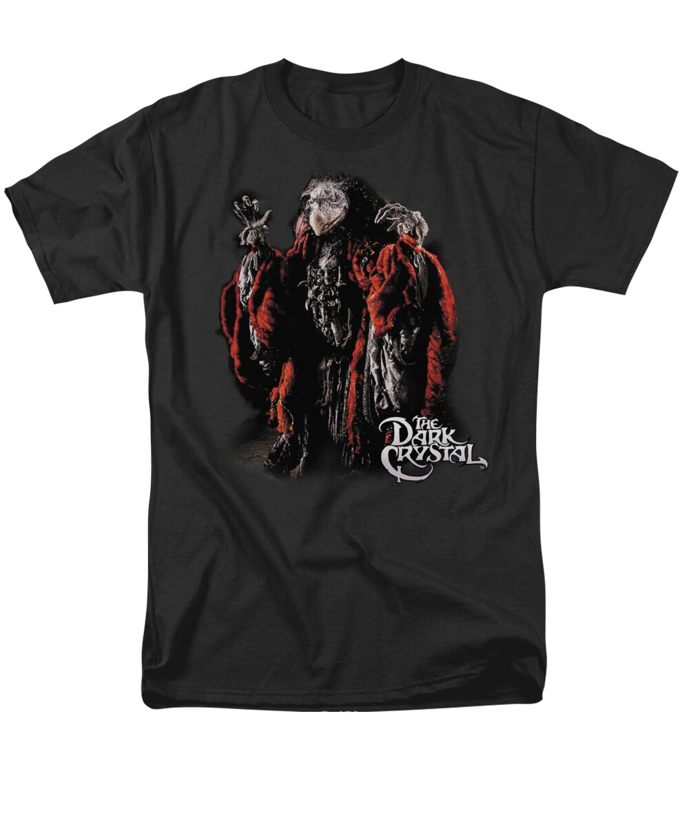 Dark Crystal Men's T-Shirt (Regular Fit) featuring the digital art Dark Crystal - Skeksis #1 by Brand A