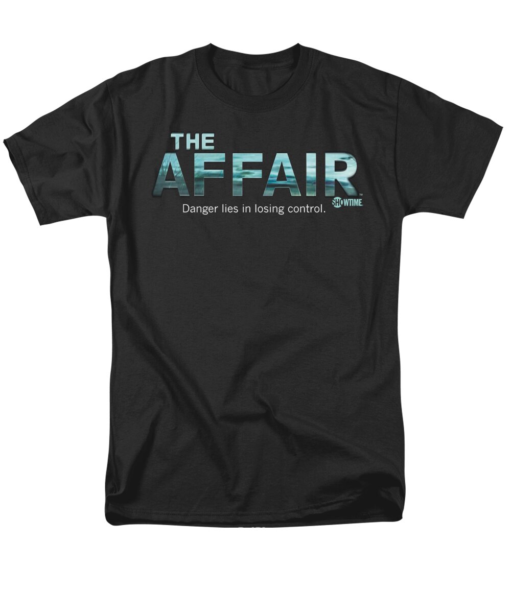  Men's T-Shirt (Regular Fit) featuring the digital art Affair - Ocean Logo by Brand A