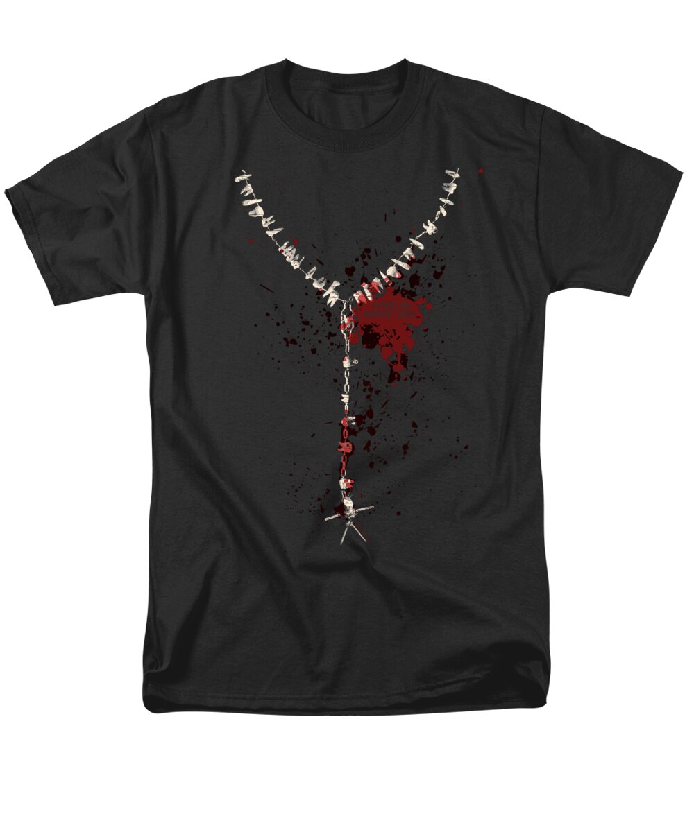  Men's T-Shirt (Regular Fit) featuring the digital art American Horror Story - Necklace by Brand A