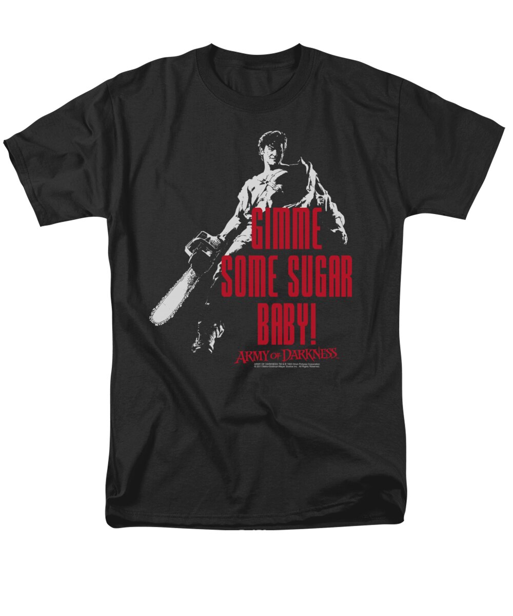  Men's T-Shirt (Regular Fit) featuring the digital art Army Of Darkness - Sugar by Brand A