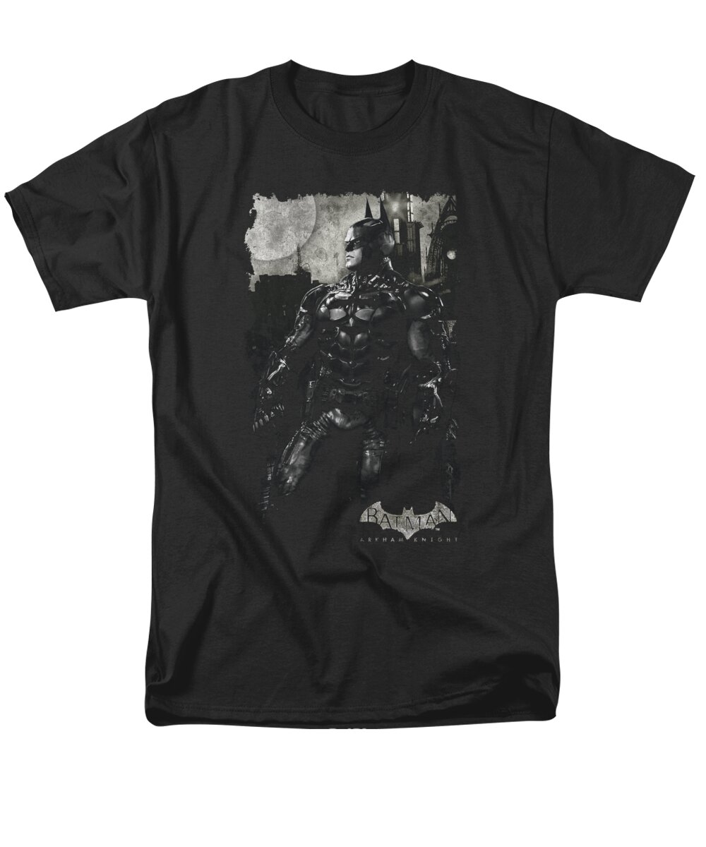  Men's T-Shirt (Regular Fit) featuring the digital art Batman Arkham Knight - Bat Brood by Brand A